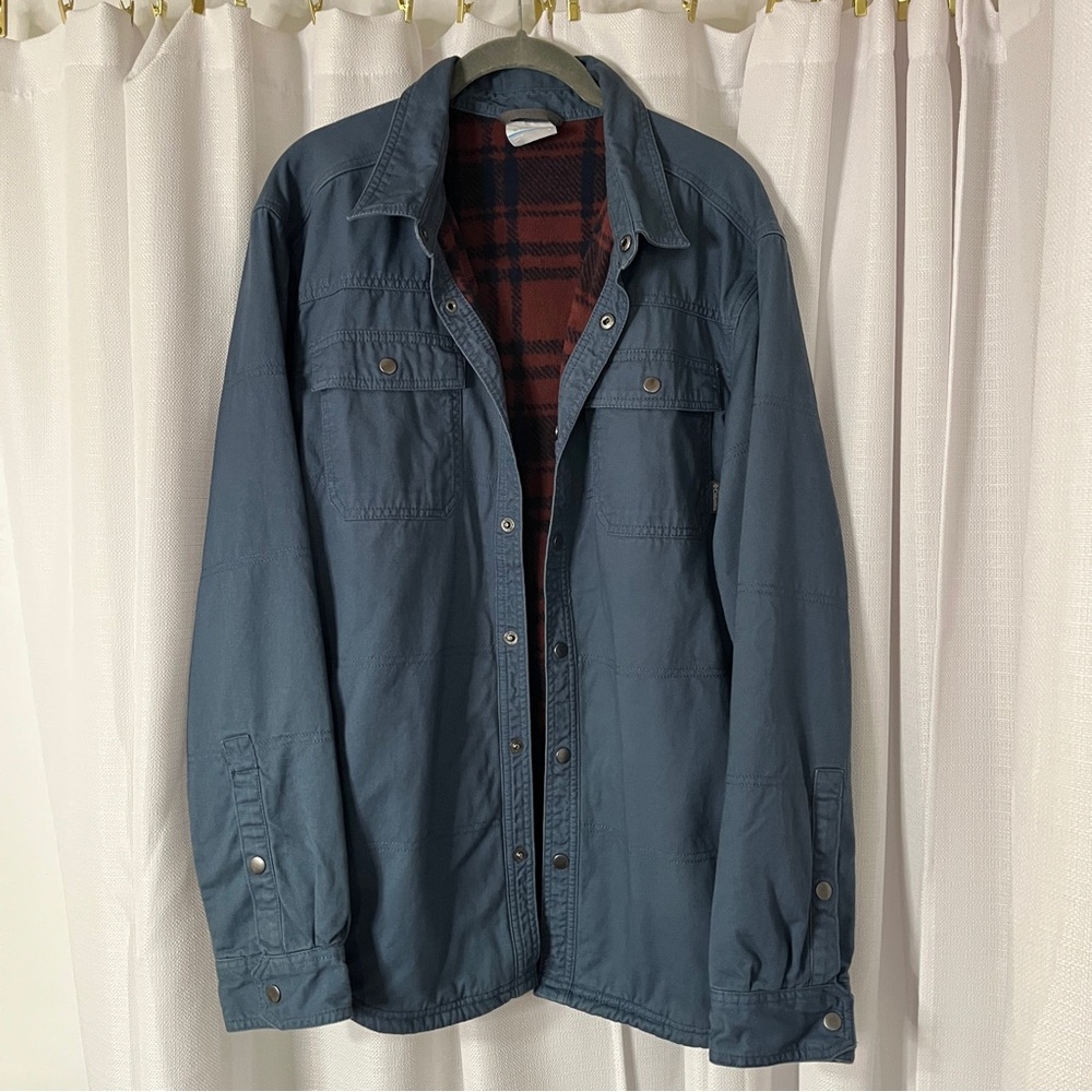 Columbia Fleece Lined Shirt Jacket
